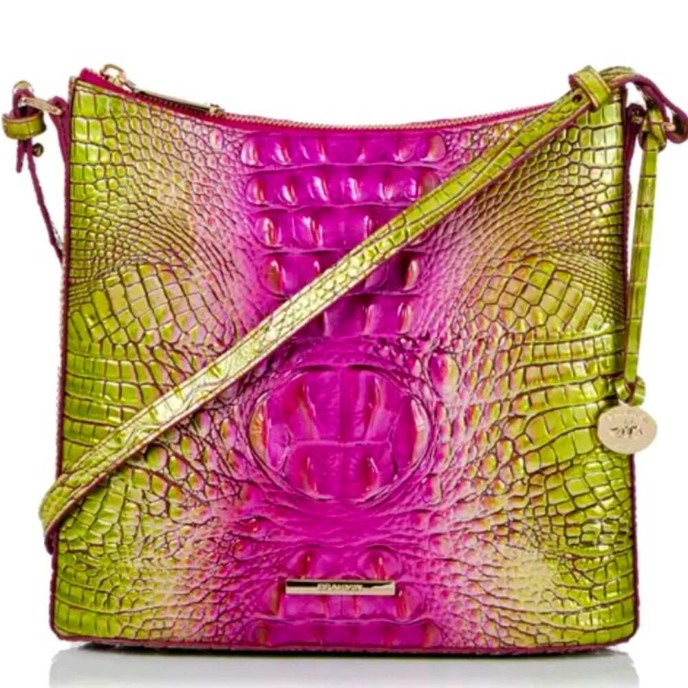 Brahmin Katie Melbourne Limeade crossbody